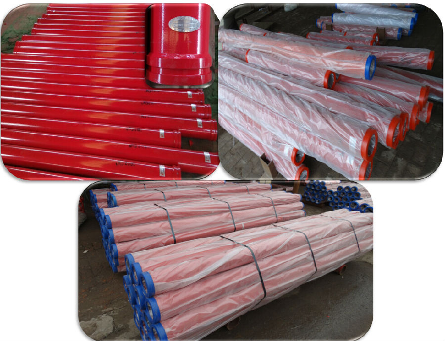 Concrete Pump Hardened Pipe DN125*4.6mm