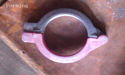 Concrete Pump Clamp Coupling MF125 Forged