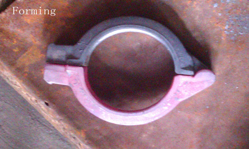 Concrete Pump Part Forged Clamp Coupling DN50