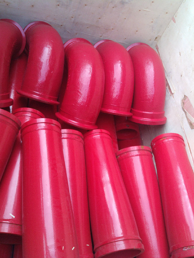 Concrete Pump Reducer Pipe Red with Good Quality