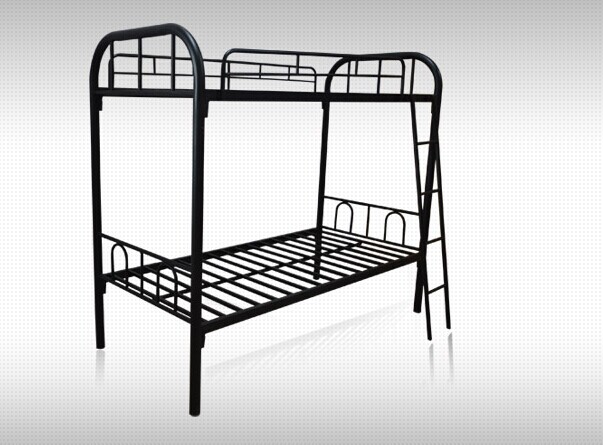 Heavy Duty Iron Tube Bunk Bed for School or Military