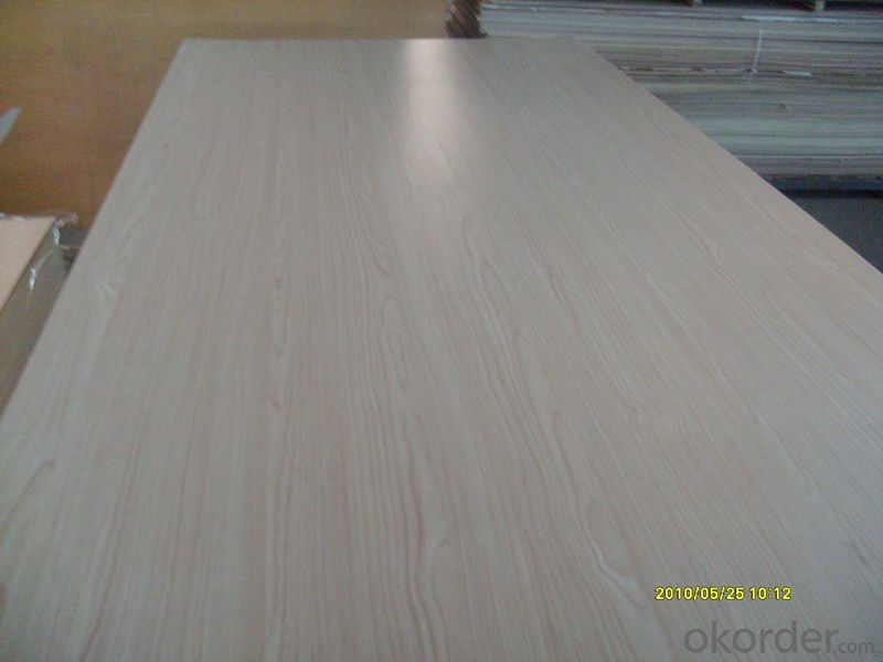 WOOD GRAIN  POLYESTER FACED PLYWOOD for FURNITURE