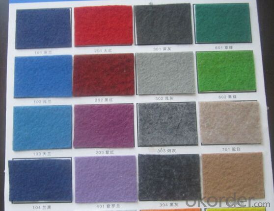 Polyester Fiber 100% Exhibition Carpet