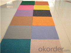 Non Woven Plain-Surface Outdoor Carpet Exhibition Carpet