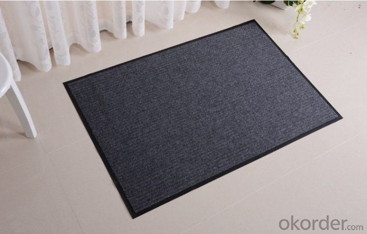 Polyester Double Ribbed Door Carpet and Mat