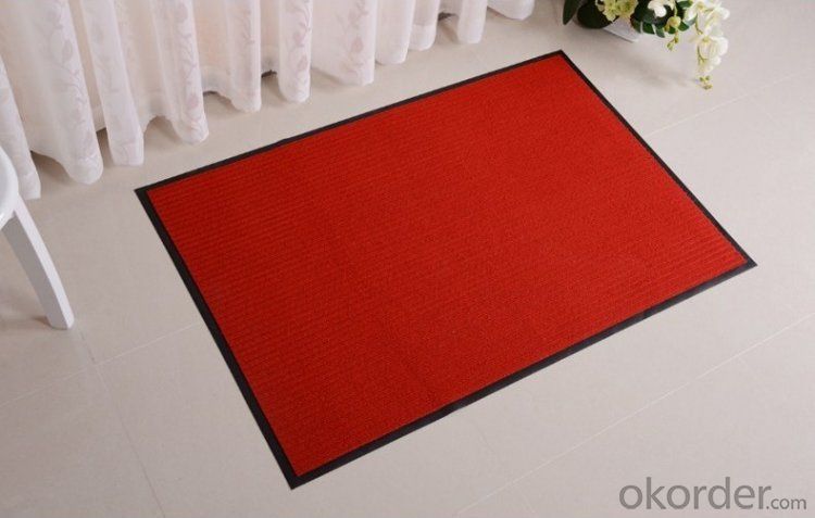Double Rib Carpet with PVC Backing Door Mat