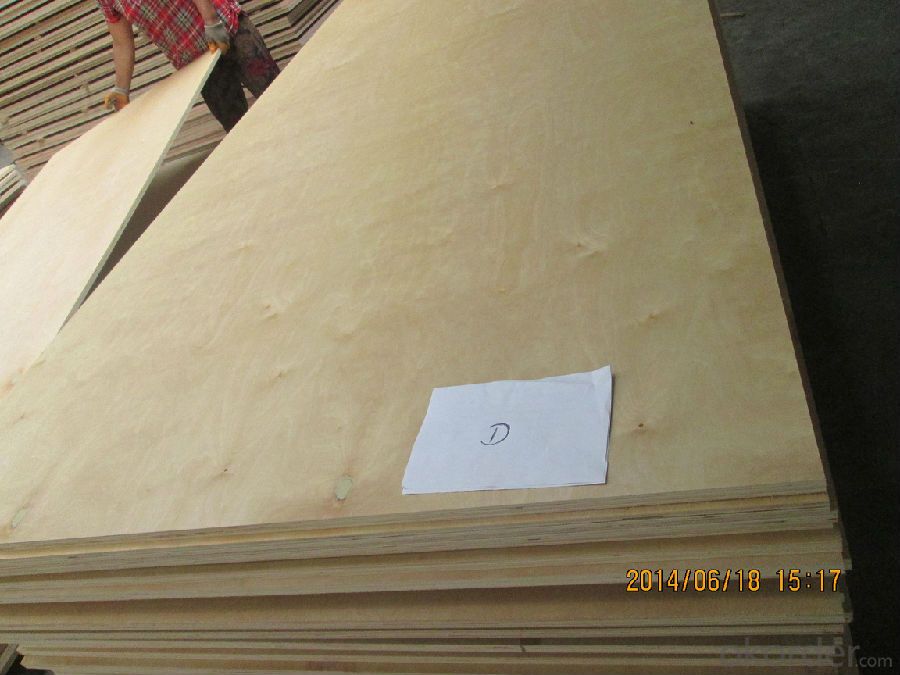 Birch Face Commercial Plywood Thick Board