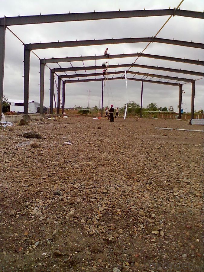 prefabricated steel structure factory warehouse