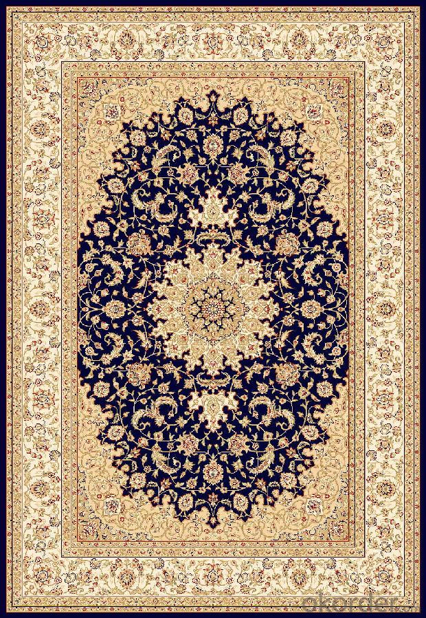 Persian Rugs, 100% Viscose Rug with Design