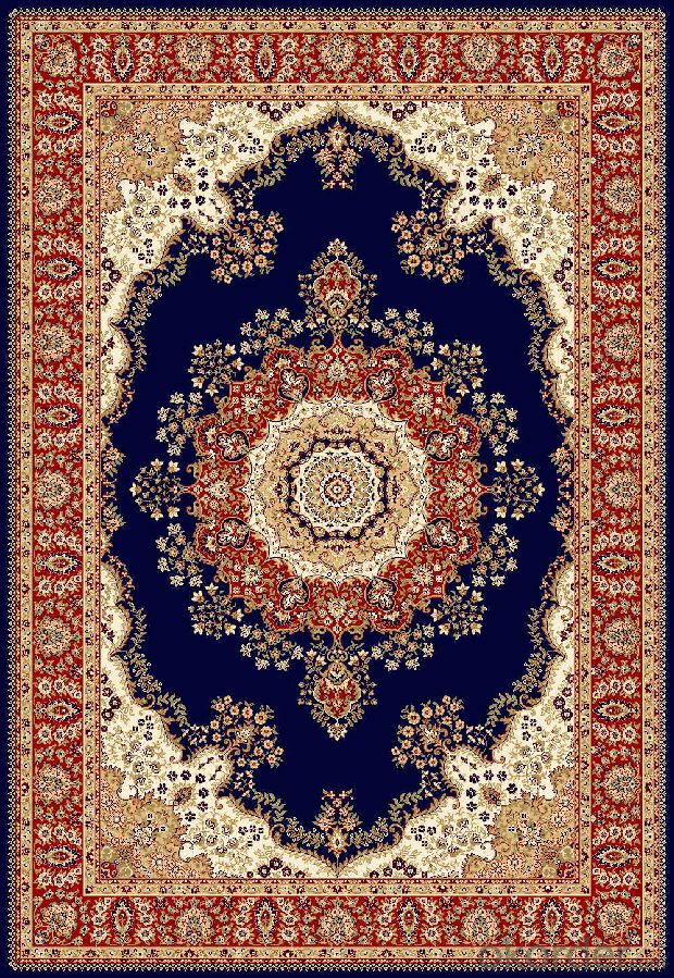 Persian Rugs, 100% Viscose Rug with Design