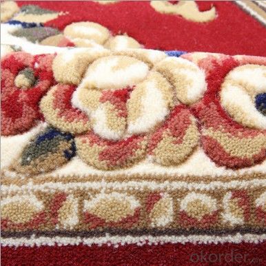 Wilton Persian Viscose Rug, PP Carpet for luxury living room carpet