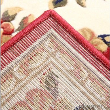 Wilton Persian Viscose Rug, PP Carpet for luxury living room carpet
