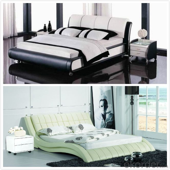 Modern Bedroom Leather Bed 2014 Type CMAX-A04