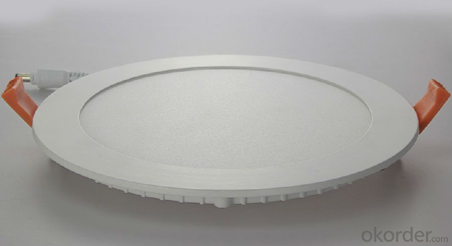 Led Panel Light Small Size 6 W PF0.5 Recessed   Mount Round Shape