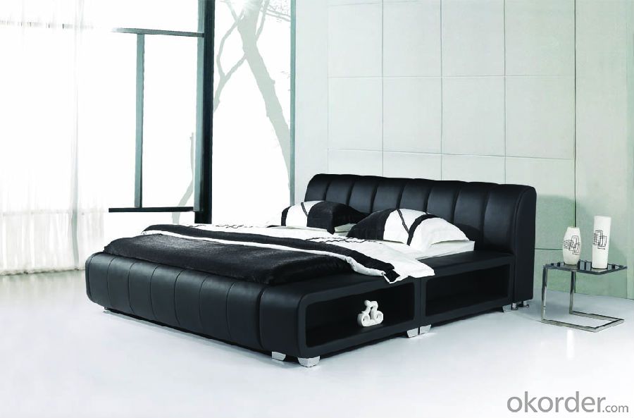 Modern Bedroom Leather Bed 2014 Type CMAX-A11