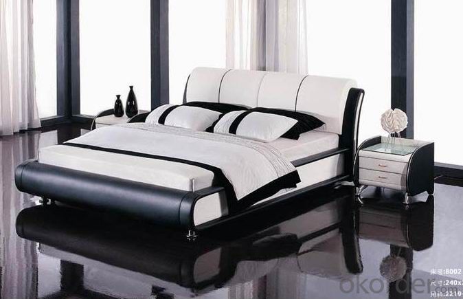 Modern Bedroom Leather Bed 2014 Type CMAX-A17