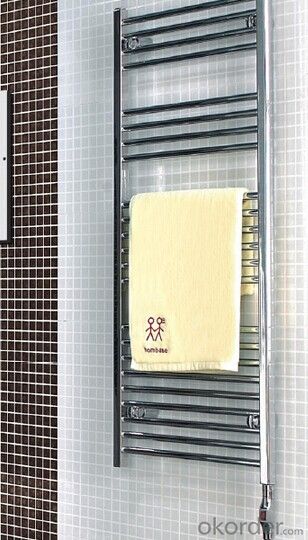 Chromium-plated Rails Towel Warmer, Fashion Design