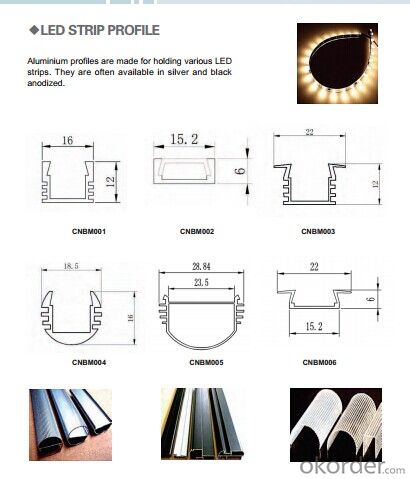 Anoized Colorful Aluminum Profile for Window and Door