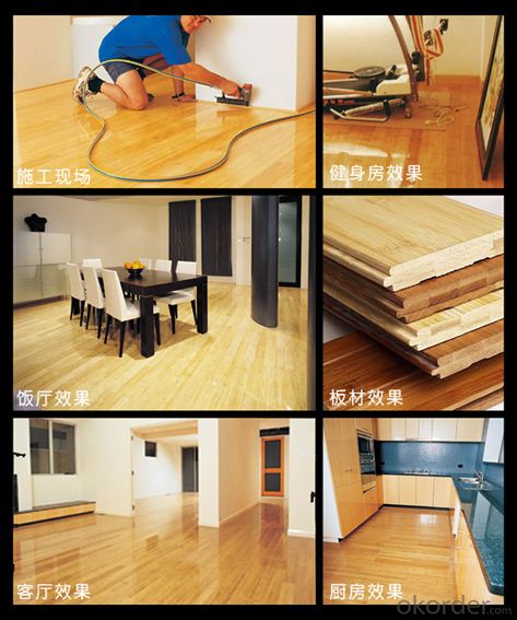 High Quality Natural Horizontal  Solid Bamboo Flooring