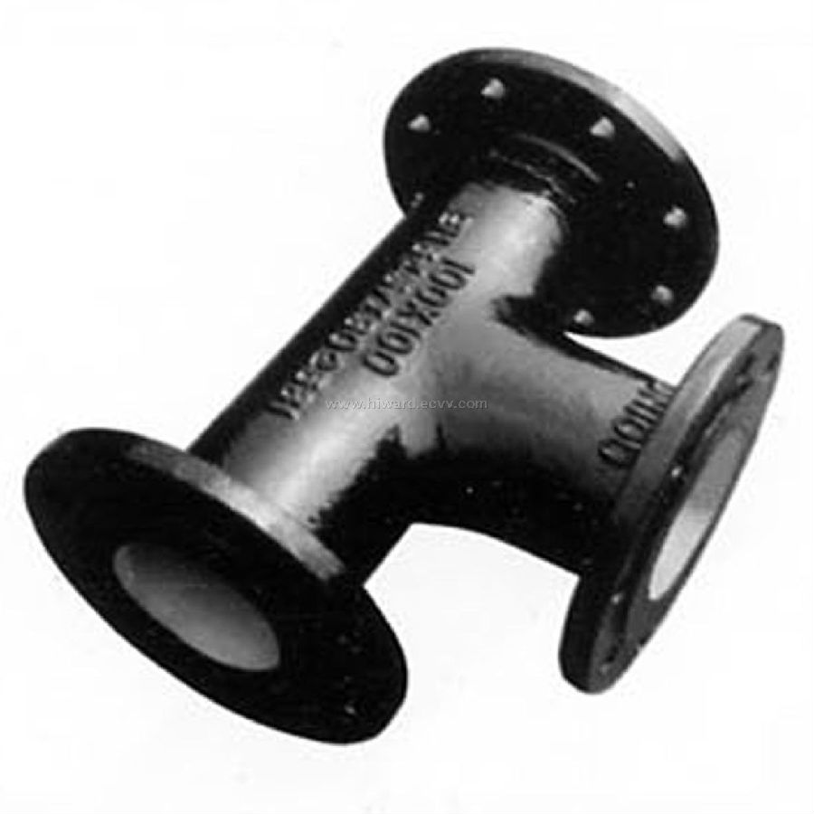 Ductile Iron Pipe Fittings All Socket Tee