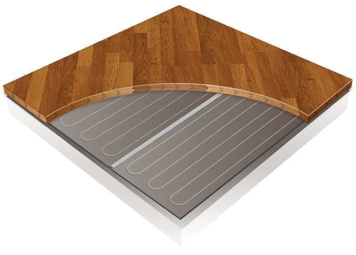 Solid Wood  Flooring For Flooring Heating