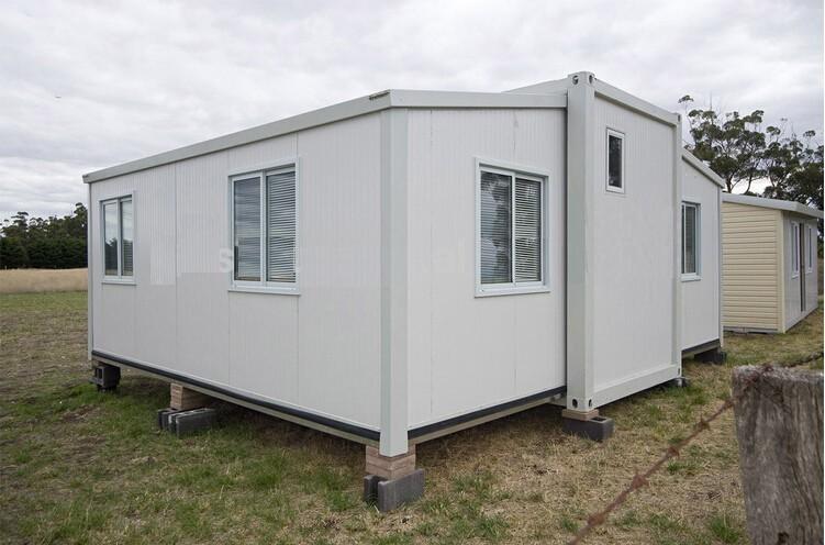 Collapsible 20ft Assembled Container House Fold Able Container Office