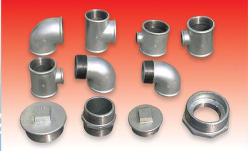 Malleable Iron Fittings Black and Galvanized  from China Supplier