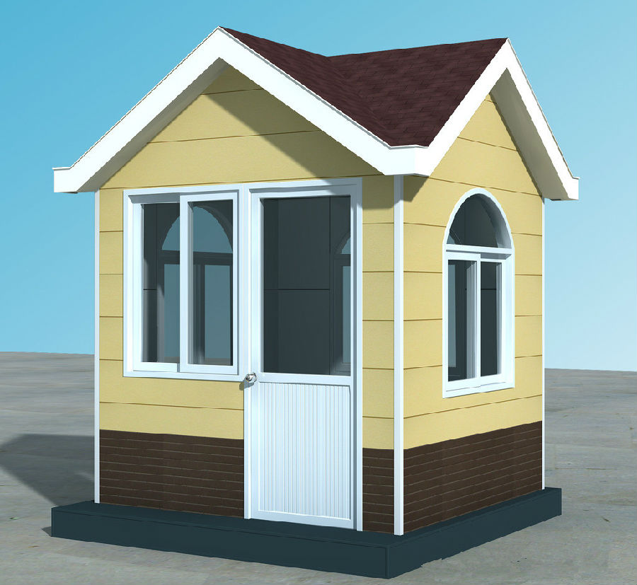 Prefabricated Sentry Box,Security House, Guard House with Affordable Budget
