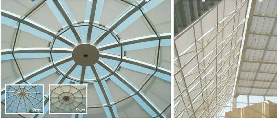 FSS Skylight Roof Blind for Sunshade Project