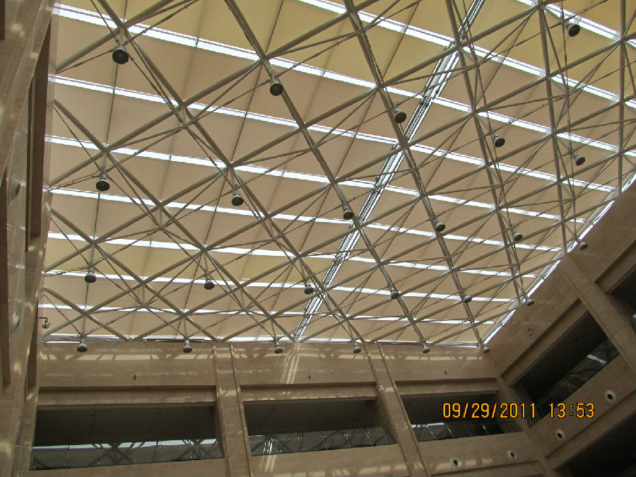 Ceiling Curtain System for Sunshade Project