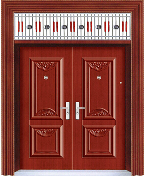 Morden Soild Wooden Door Design for Hotel and Village and Interior Doors
