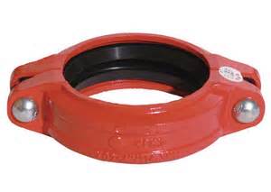 Ductile iron Grooved Fitting of Flexible Couplings Tees