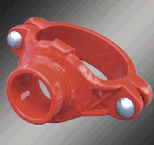 Ductile iron Grooved Fitting of Flexible Couplings Plugs Tee