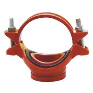 Ductile iron Grooved Fitting of Flexible Couplings Tee