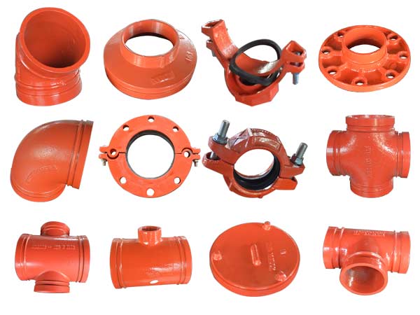 Iron Grooved Fittings of Flexible Coupling Street Elbow