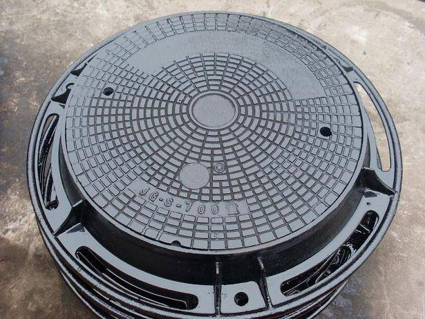 Ductile Iron Manhole Cover Made EN124 In China D400