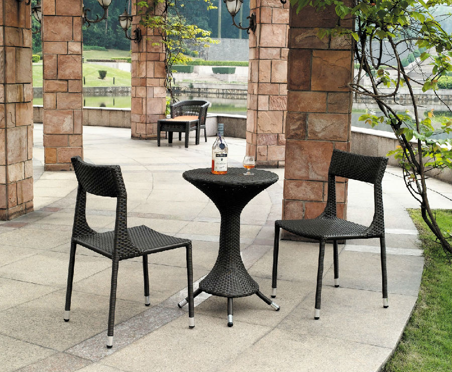 Patio Wicker  Furniture Rattan Outdoor Garden Dining Set