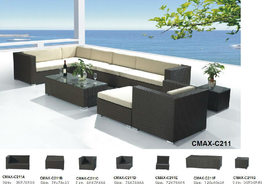Garden Sofa for Outdoor Furniture CMAX-C211
