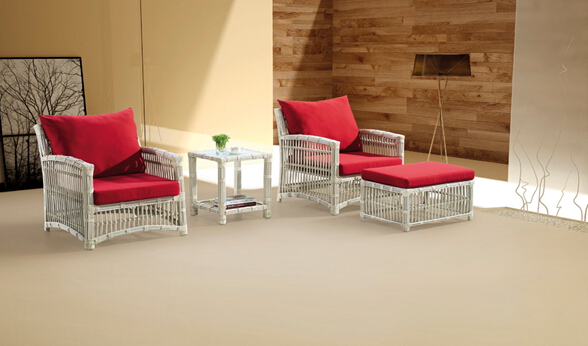Aluminium Cane Rattan Garden Sofa Furniture Table Set