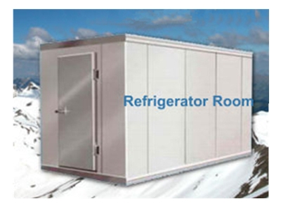 PCM based cold storage room