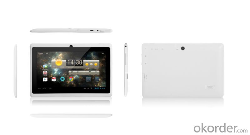 Ug-Tq88-7021 7inch Capacitive Touch Screen Android Pad Tablet PC ATM7021 Dual Core Android 4.2 MID with WiFi