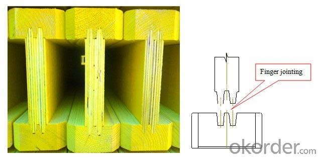 H20 Timber Beam with Cotton Plywood for Formwork Girder System