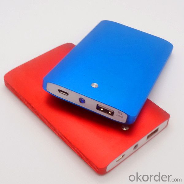 Newest Portable Mobile USB Power Bank with LED Lights