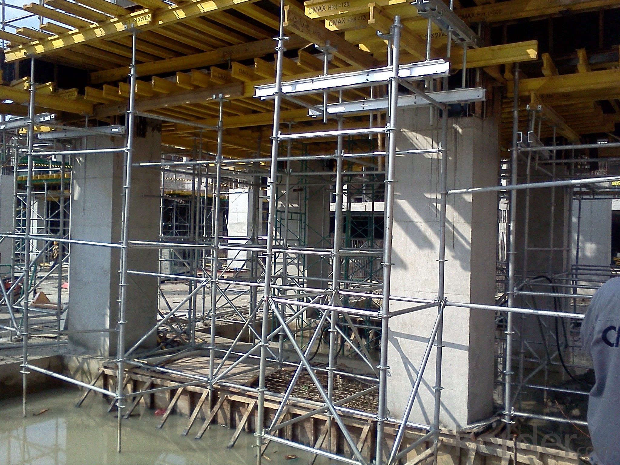 Quick Assembly Slab Formwork System with Ring Lock Scaffolding