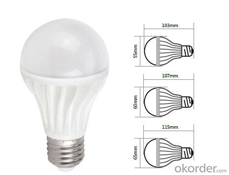 Led bulb light A65 E27 led ningbo light bulb