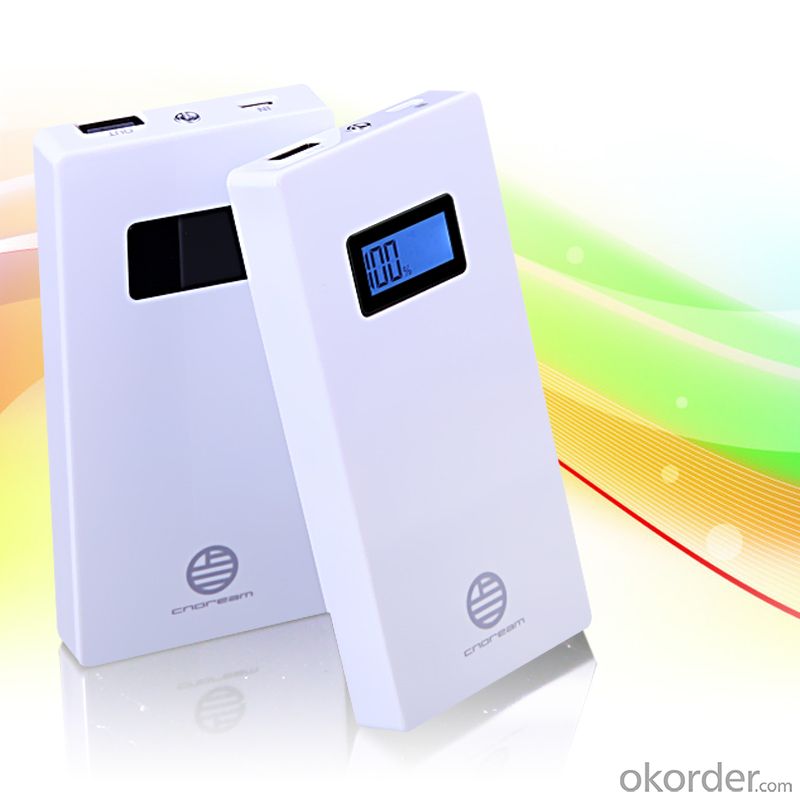 Digital LCD Mobile Charger, Power Bank for iPhone, iPad