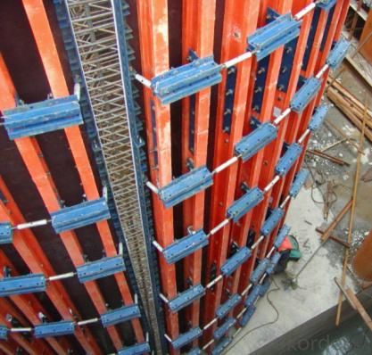 H20 Timber Beam Formwork / Concrete Wall Formwork For Pouring Circular Wall
