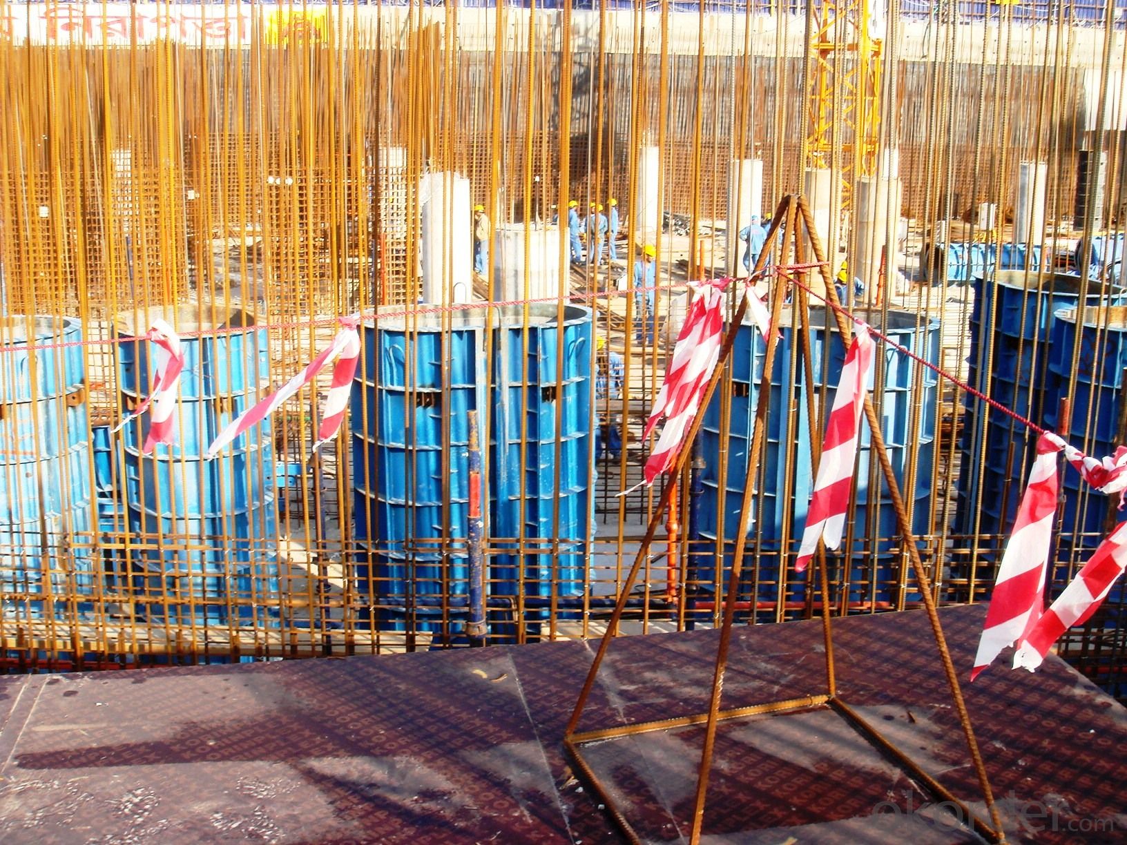 High Stiffness Concrete Column Formwork For Pouring Circular