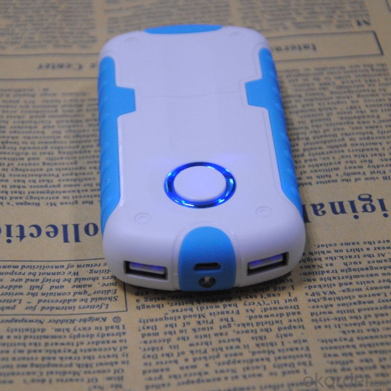 4, 500mAh Mobile Power Charger, 5V DC/1.5A Input