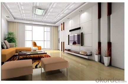 pvc ceiling tiles/stylish architectural decorative products